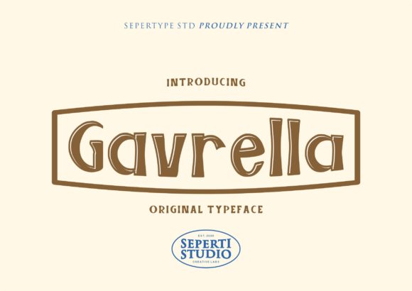 Gavrella Font - Featured Image