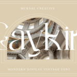 Gaykin Font - Featured Image