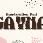 Gayna Font - Featured Image