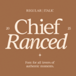 Gc Chief Ranced Font - Featured Image