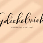 Gdiekolviek Font - Featured Image