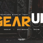 Gear Up Sporty Font - Featured Image
