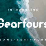 Gearfours Font - Featured Image