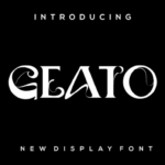 Geato Font - Featured Image