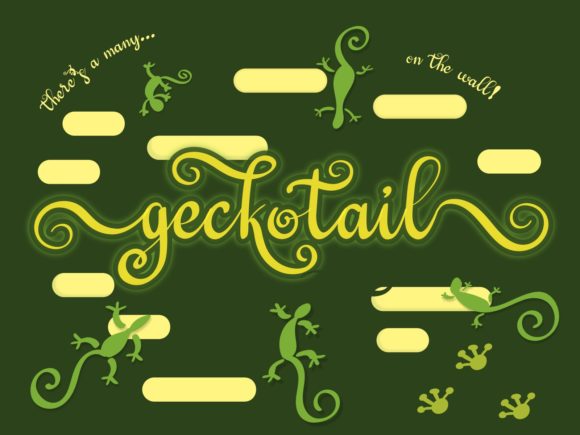 Geckotail Font - Featured Image