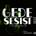 Gede Sesisi Font - Featured Image