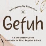 Gefuh Font - Featured Image