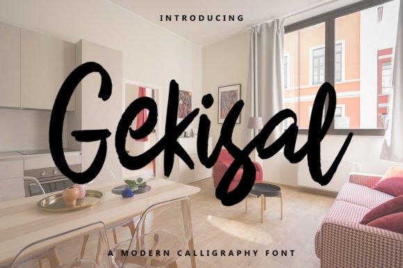 Gekisal Font - Featured Image