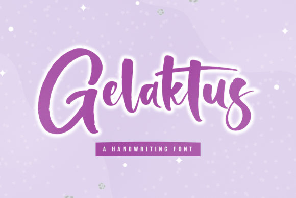 Gelaktus Font - Featured Image