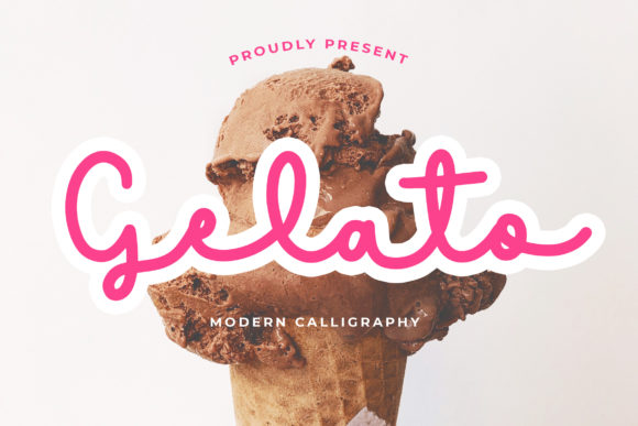Gelato Font - Featured Image