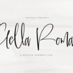 Gella Romane Font - Featured Image