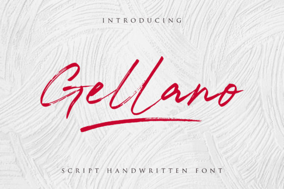 Gellano Font - Featured Image