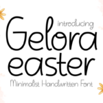 Gelora Easter Font - Featured Image