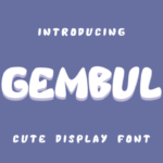Gembul Font - Featured Image