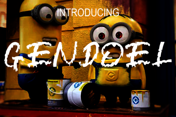 Gendoel Font - Featured Image
