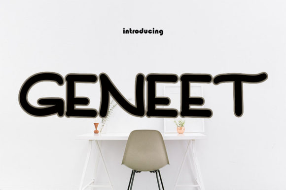 Geneet Font - Featured Image
