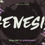 Genesis Font - Featured Image