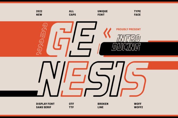 Genesis Font - Featured Image