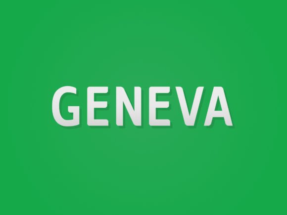 Geneva Font - Featured Image