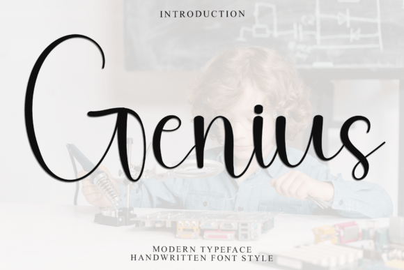 Genius Font - Featured Image