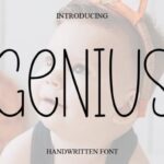 Genius Font - Featured Image