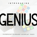 Genius Font - Featured Image