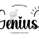 Genius Font - Featured Image