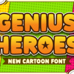 Genius Heroes Font - Featured Image