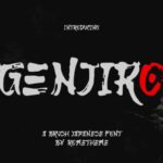 Genjiro Font - Featured Image