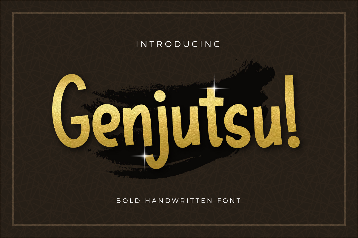 Genjutsu Font - Featured Image