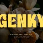 Genky Font - Featured Image