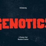 Genotics Font - Featured Image