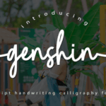 Genshin Font - Featured Image