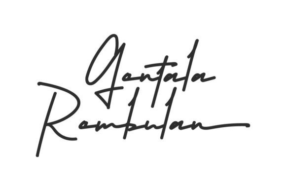 Gentala Rembulan Font - Featured Image