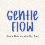 Gentle Flow Font - Featured Image