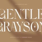 Gentle Grayson Font - Featured Image