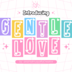 Gentle Love Font - Featured Image