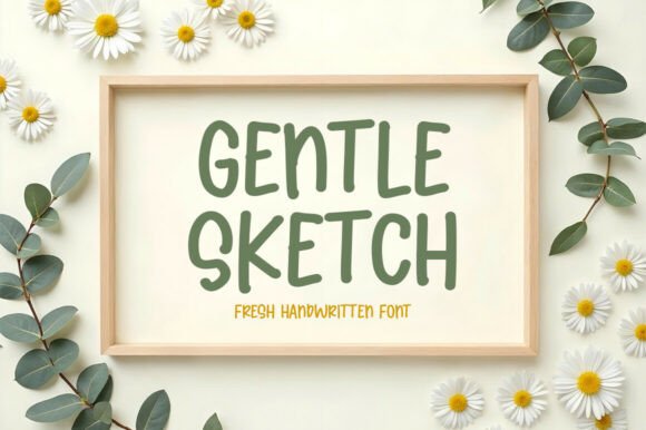 Gentle Sketch Font - Featured Image