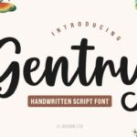 Gentry Font - Featured Image