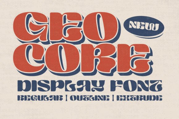 Geo Core Font - Featured Image