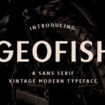 Geofish Font - Featured Image
