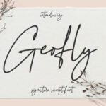 Geofly Font - Featured Image
