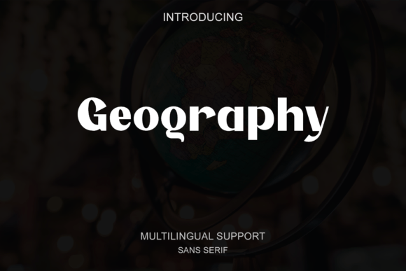 Geography Font - Featured Image