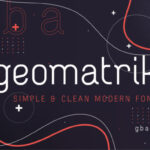 Geomatrik Font - Featured Image