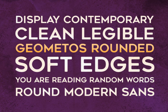 Geometos Rounded Font - Featured Image