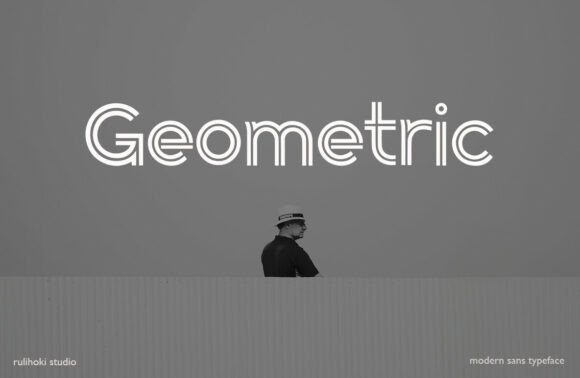 Geometric Font - Featured Image