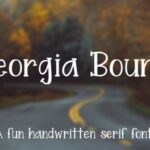 Georgia Bound Font - Featured Image