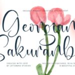 Georgian Sakuranbo Font - Featured Image