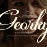 Georky Wedding Script Font - Featured Image