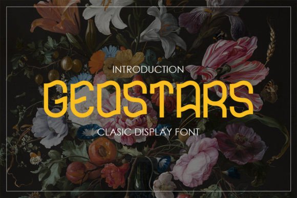 Geostars Font - Featured Image